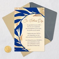 I'm Blessed By Your Example Religious Father's Day Card for only USD 5.99 | Hallmark
