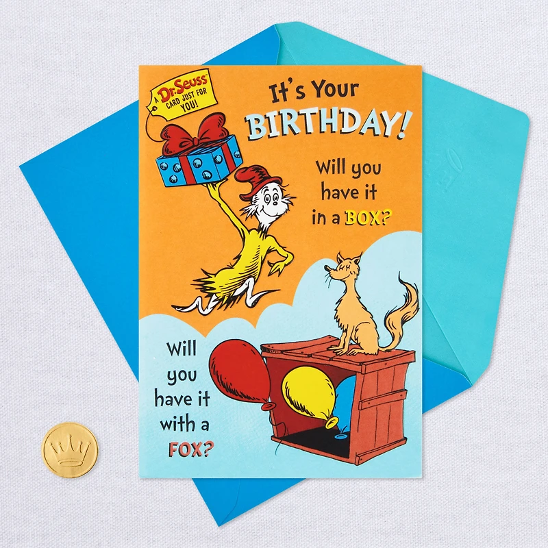 Dr. Seuss™ Have Your Birthday Here or There Birthday Card for only USD 4.99 | Hallmark