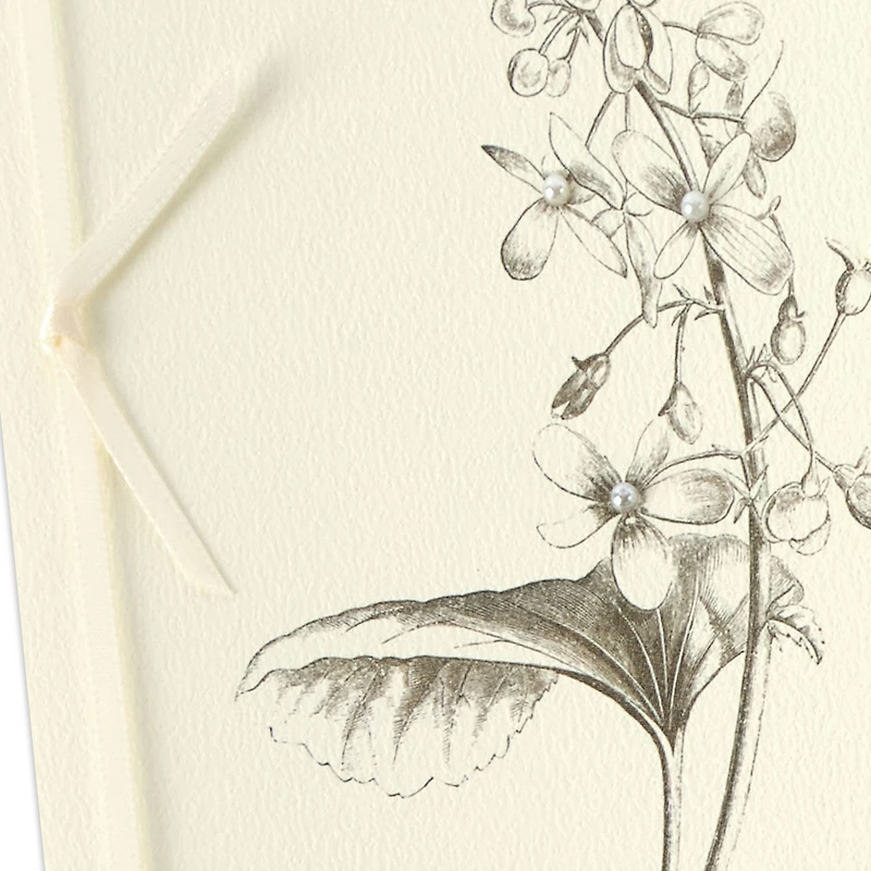 Black-and-White Botanical Drawing Blank Card for only USD 6.99 | Hallmark