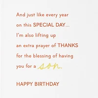 My Prayers for You Birthday Card for Son for only USD 5.99 | Hallmark
