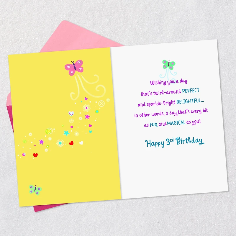 Dancing Cat 3rd Birthday Card for Kids for only USD 2.99 | Hallmark
