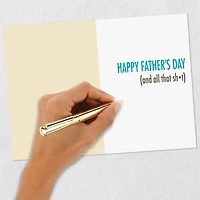 Even the Best Dads Yell Sh*t Sometimes Funny Father's Day Card for only USD 3.99 | Hallmark