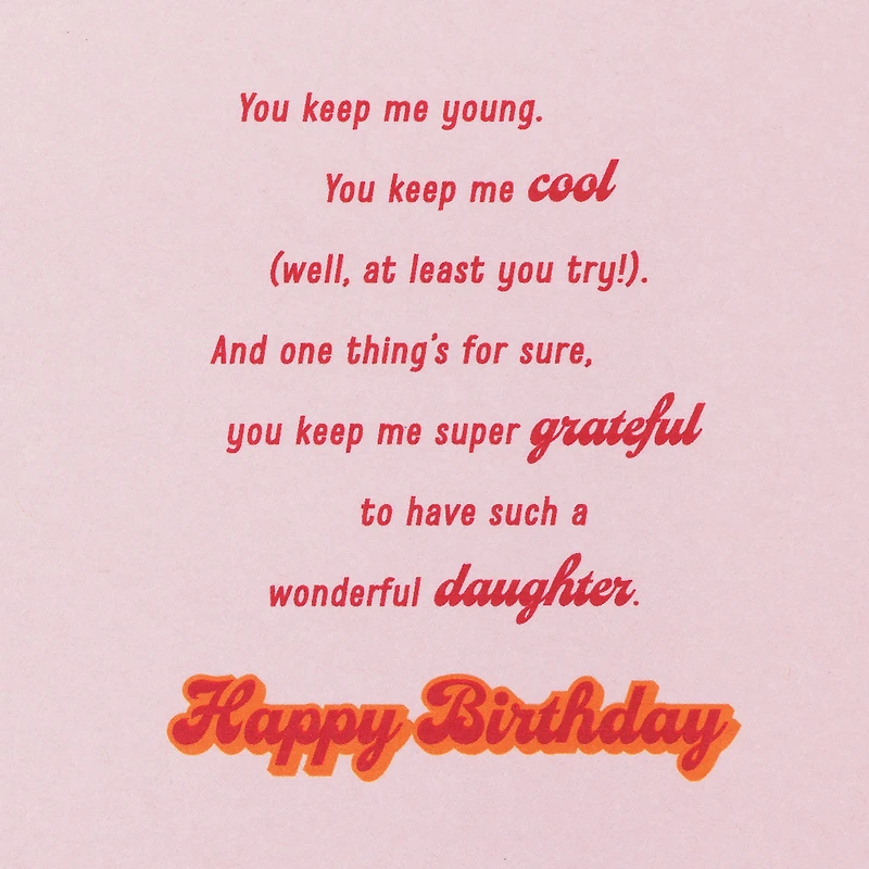 Super Grateful for You Birthday Card for Daughter for only USD 3.59 | Hallmark