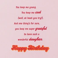 Super Grateful for You Birthday Card for Daughter for only USD 3.59 | Hallmark
