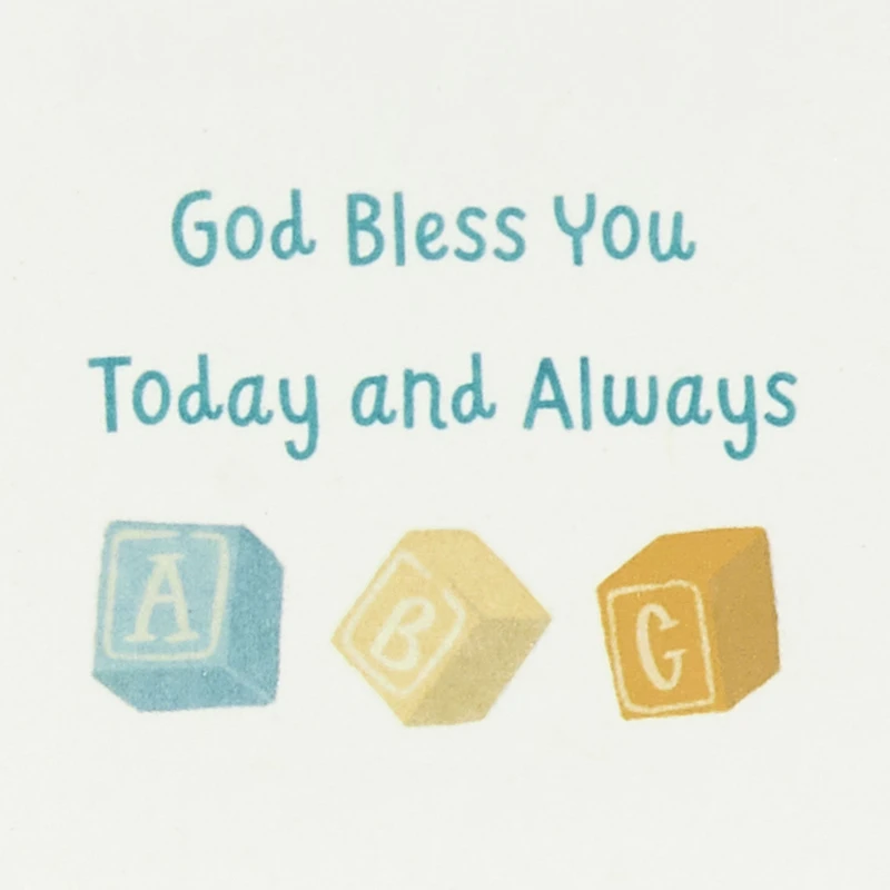 Sweet Child of Promise and Joy Baby Dedication Card for only USD 3.99 | Hallmark