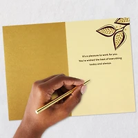 It's a Pleasure to Work for You Boss's Day Card for only USD 4.99 | Hallmark