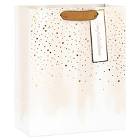 9.6" Metallic Wash With Gold Hearts Medium Gift Bag for only USD 4.49 | Hallmark