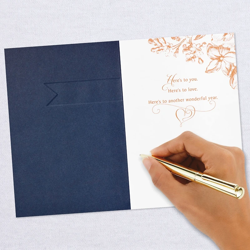 Here's to Love Anniversary Card for only USD 2.99 | Hallmark