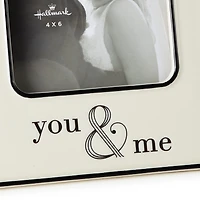 You & Me Cream Enamel Picture Frame, 4x6 for only USD 29.99 | Hallmark