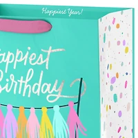 13" Birthday Cake on Aqua Large Gift Bag for only USD 4.99 | Hallmark