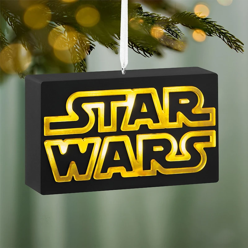 Star Wars™ In a Galaxy Far, Far Away.... Ornament With Light for only USD 29.99 | Hallmark