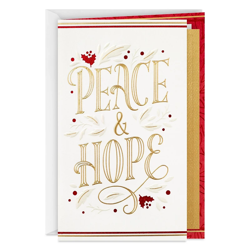 Warm Feelings of Peace and Hope Holiday Card for only USD 7.59 | Hallmark