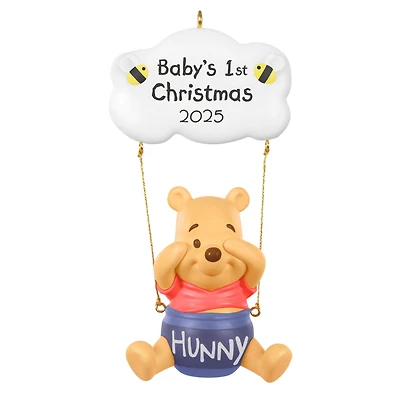 Disney Winnie the Pooh Baby's First Christmas 2025 Ornament for only USD 24.99 | Hallmark