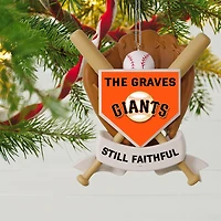 MLB San Francisco Giants™ Baseball Personalized Ornament