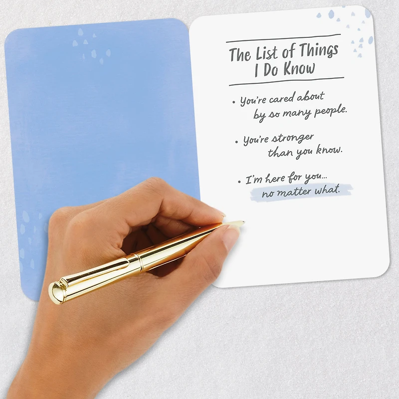 The List of Things I Know Encouragement Card for only USD 2.99 | Hallmark