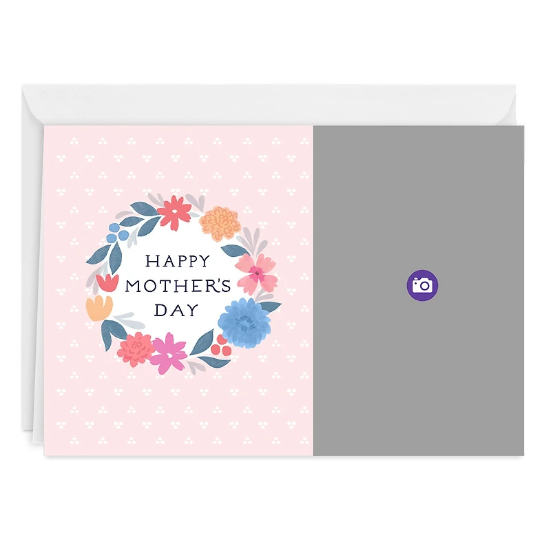 Sweet Floral Wreath Custom Mother's Day Card for only USD 4.99 | Hallmark