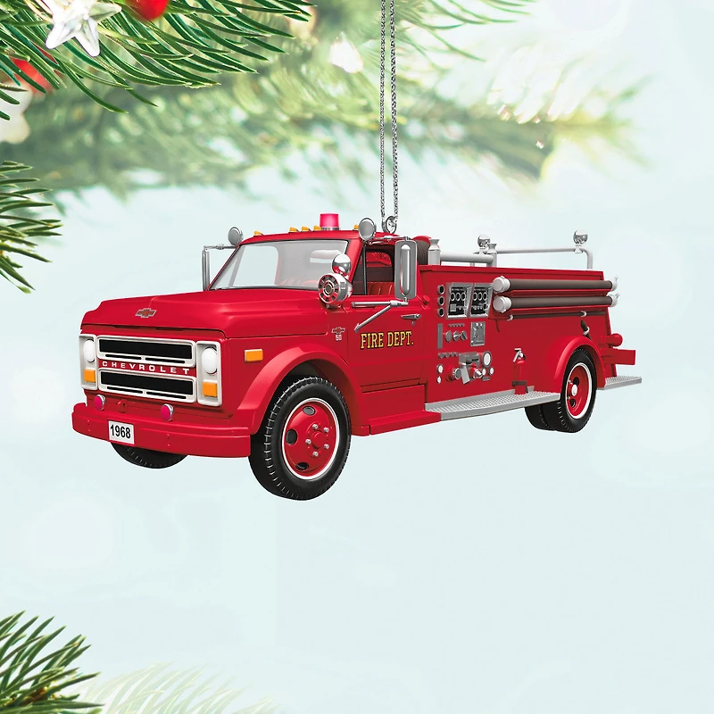 Fire Brigade 1968 Chevrolet® Fire Engine 2025 Ornament With Light for only USD 35.99 | Hallmark