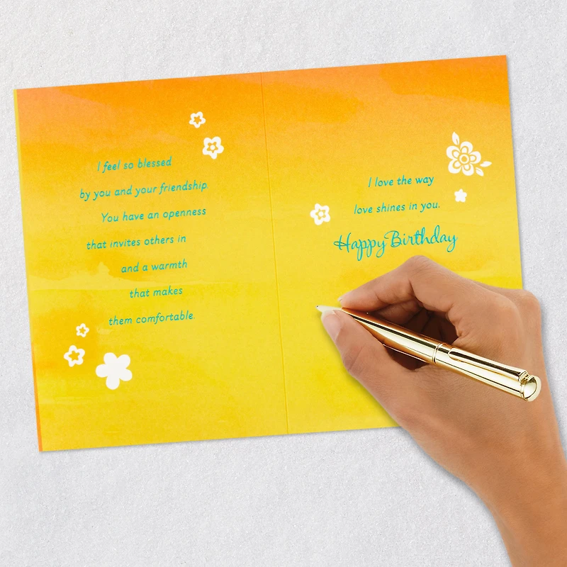Blessed By Your Friendship Birthday Card for only USD 4.99 | Hallmark