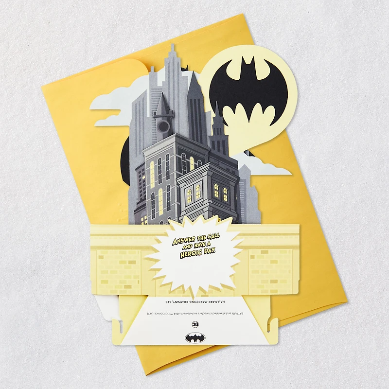 DC™ Batman™ Have a Heroic Day 3D Pop-Up Card for only USD 8.99 | Hallmark