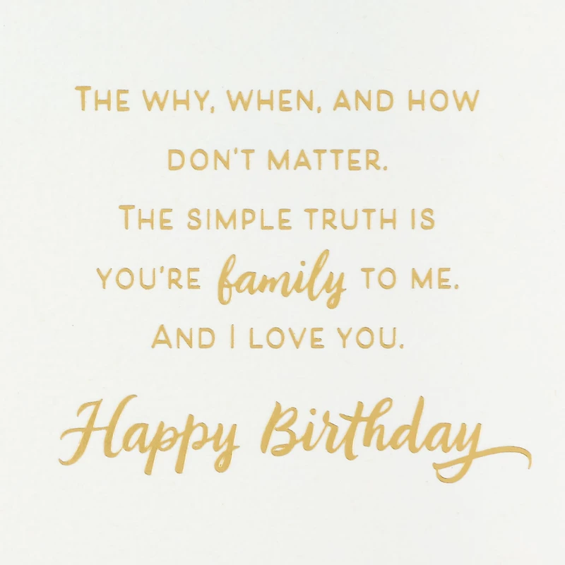 You're Family to Me Birthday Card for only USD 5.59 | Hallmark