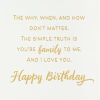 You're Family to Me Birthday Card for only USD 5.59 | Hallmark