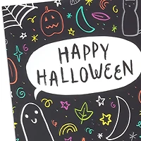 Spooky Doodles on Black Money Holder Halloween Cards, Pack of 6 for only USD 6.99 | Hallmark