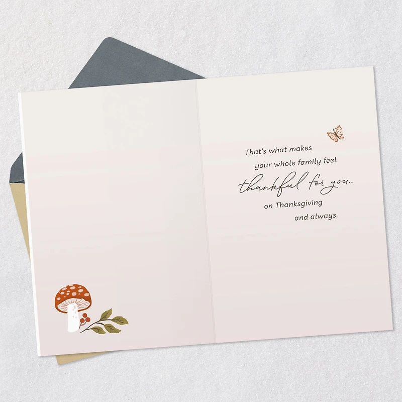 Love and Smiles Follow Where You Go Thanksgiving Card for only USD 3.99 | Hallmark