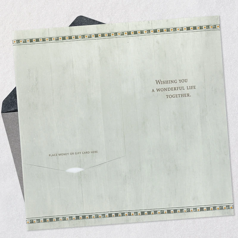 Wonderful Life Together Money Holder Wedding Card for only USD 5.59 | Hallmark