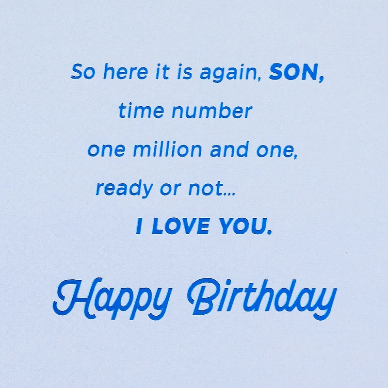 Love You a Million Times Birthday Card for Son for only USD 6.59 | Hallmark