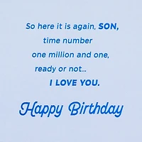 Love You a Million Times Birthday Card for Son for only USD 6.59 | Hallmark