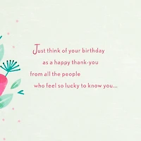 So Grateful to Have You in Our Lives Birthday Card for only USD 4.99 | Hallmark