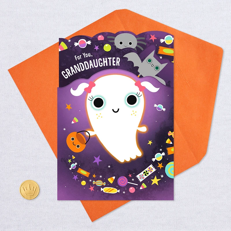 Sweet and Huggable Halloween Card for Granddaughter for only USD 2.00 | Hallmark