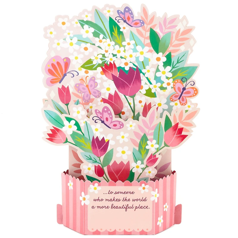 Butterfly Bouquet Musical 3D Pop-Up Birthday Card With Motion for only USD 11.99 | Hallmark