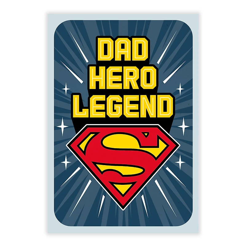 DC™ Superman™ Dad Hero Legend Custom Father's Day Card for only USD 4.99 | Hallmark