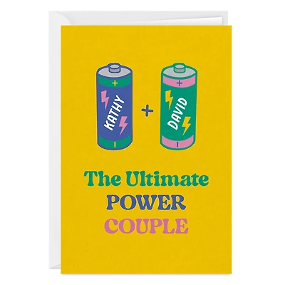 Ultimate Power Couple Custom Anniversary Card for only USD 4.99 | Hallmark