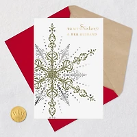 The Love We Share Christmas Card for Sister and Her Husband for only USD 3.99 | Hallmark