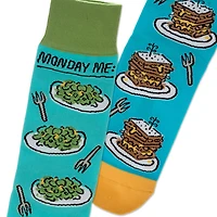 Shoebox Monday vs. Friday Funny Crew Socks for only USD 12.99 | Hallmark