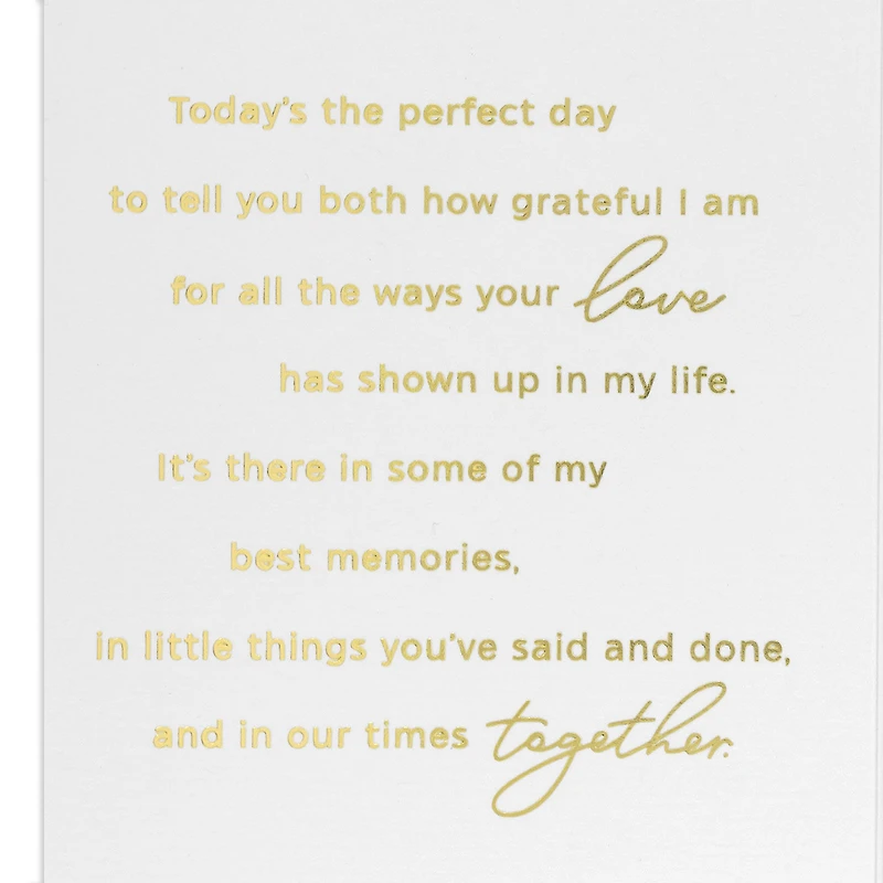 So Grateful for Your Love Valentine's Day Card for Parents for only USD 5.99 | Hallmark