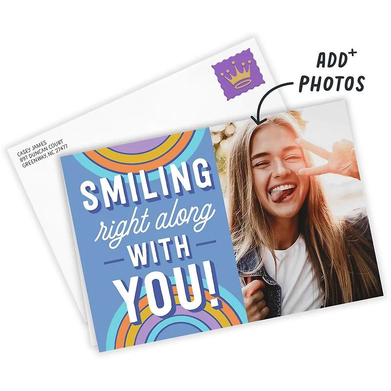 Smiling With You Custom Card for only USD 4.99 | Hallmark