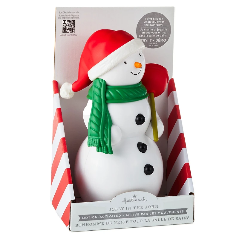 Jolly in the John Holiday Snowman With Sound for only USD 11.49 | Hallmark