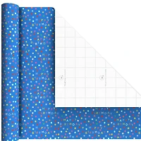 Stripes, Balloons and Dots 3-Pack Wrapping Paper Mini Roll Bundle, 60 sq. ft. total for only USD 9.99 | Hallmark
