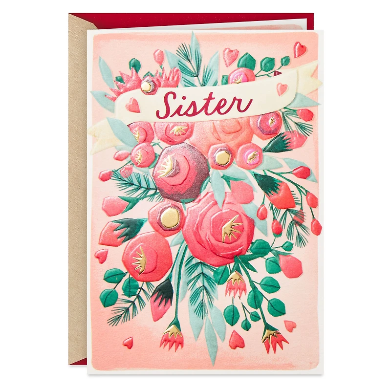 Celebrating You With Love Christmas Card for Sister for only USD 5.59 | Hallmark