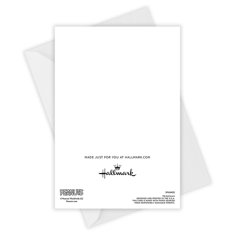 Peanuts® Snoopy Feeling Blue Custom Thinking of You Card for only USD 4.99 | Hallmark