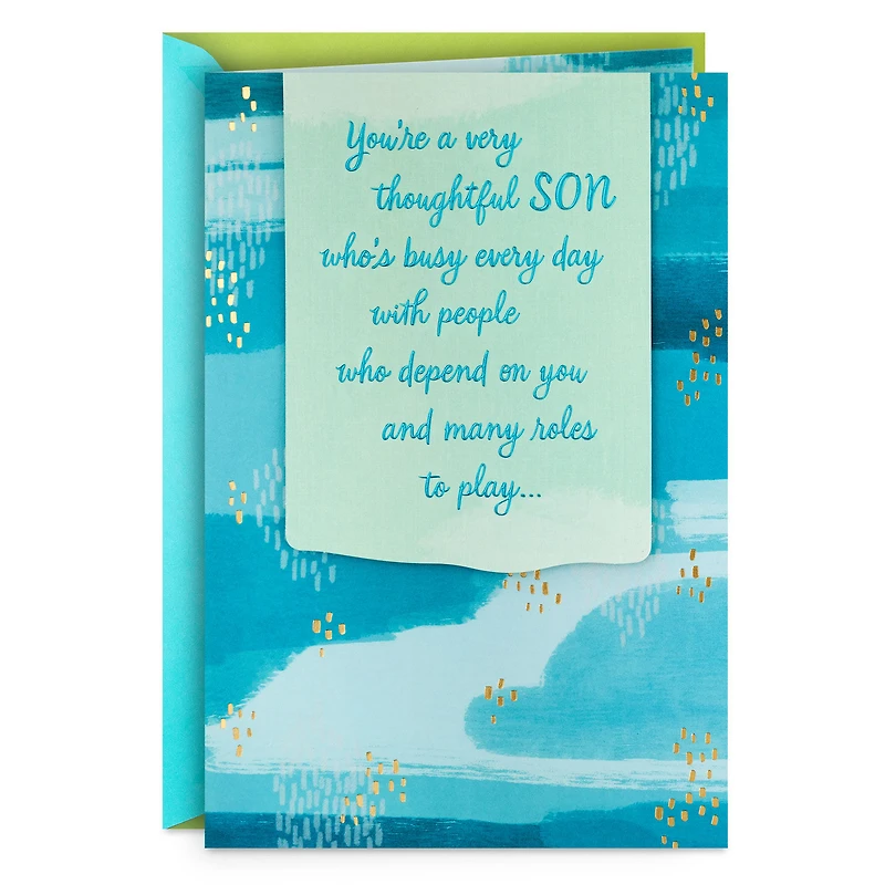 So Much Love and Pride Father's Day Card for Son for only USD 6.59 | Hallmark