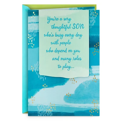 So Much Love and Pride Father's Day Card for Son for only USD 6.59 | Hallmark