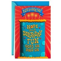 Hope the Fun Goes On and On Birthday Card for Nephew for only USD 4.59 | Hallmark