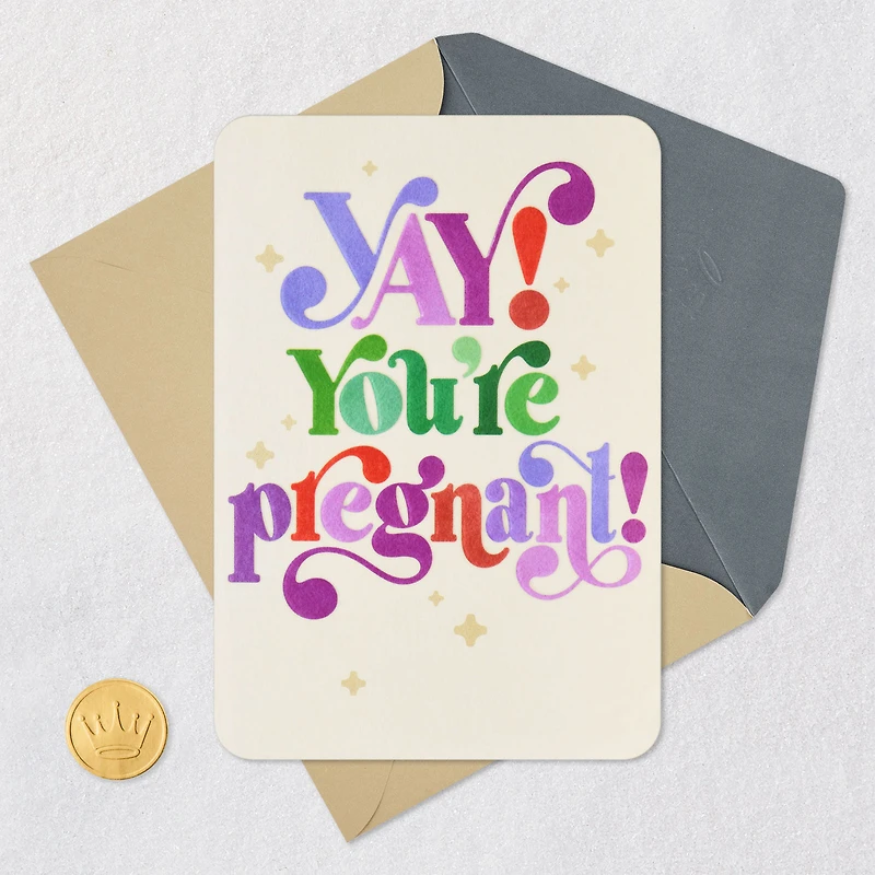 You're Pregnant! New Baby Card for only USD 4.59 | Hallmark