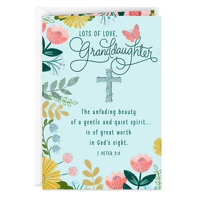 A Special Day to Celebrate All the Good Things Religious Confirmation Card for Granddaughter for only USD 2.99 | Hallmark