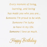 Love Every Year of You Romantic Birthday Card for only USD 6.99 | Hallmark