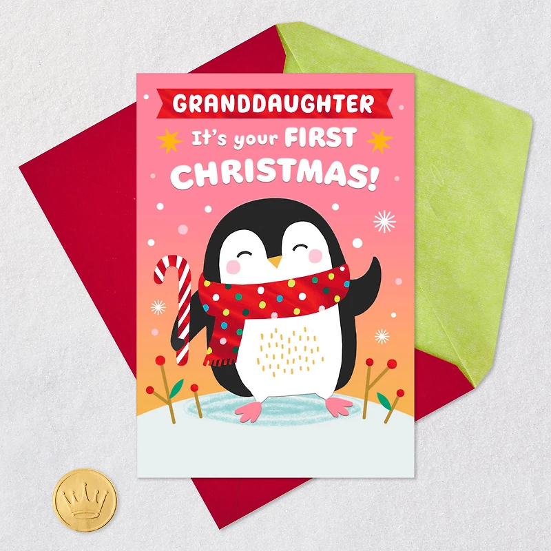 You're Loved Baby's First Christmas Card for Granddaughter for only USD 2.99 | Hallmark